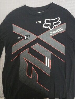 Fox  Long-Sleeve Graphic Shirt